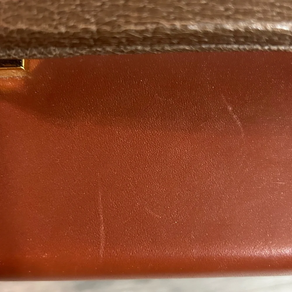 Mark Cross Vintage leather Briefcase New with dust bag